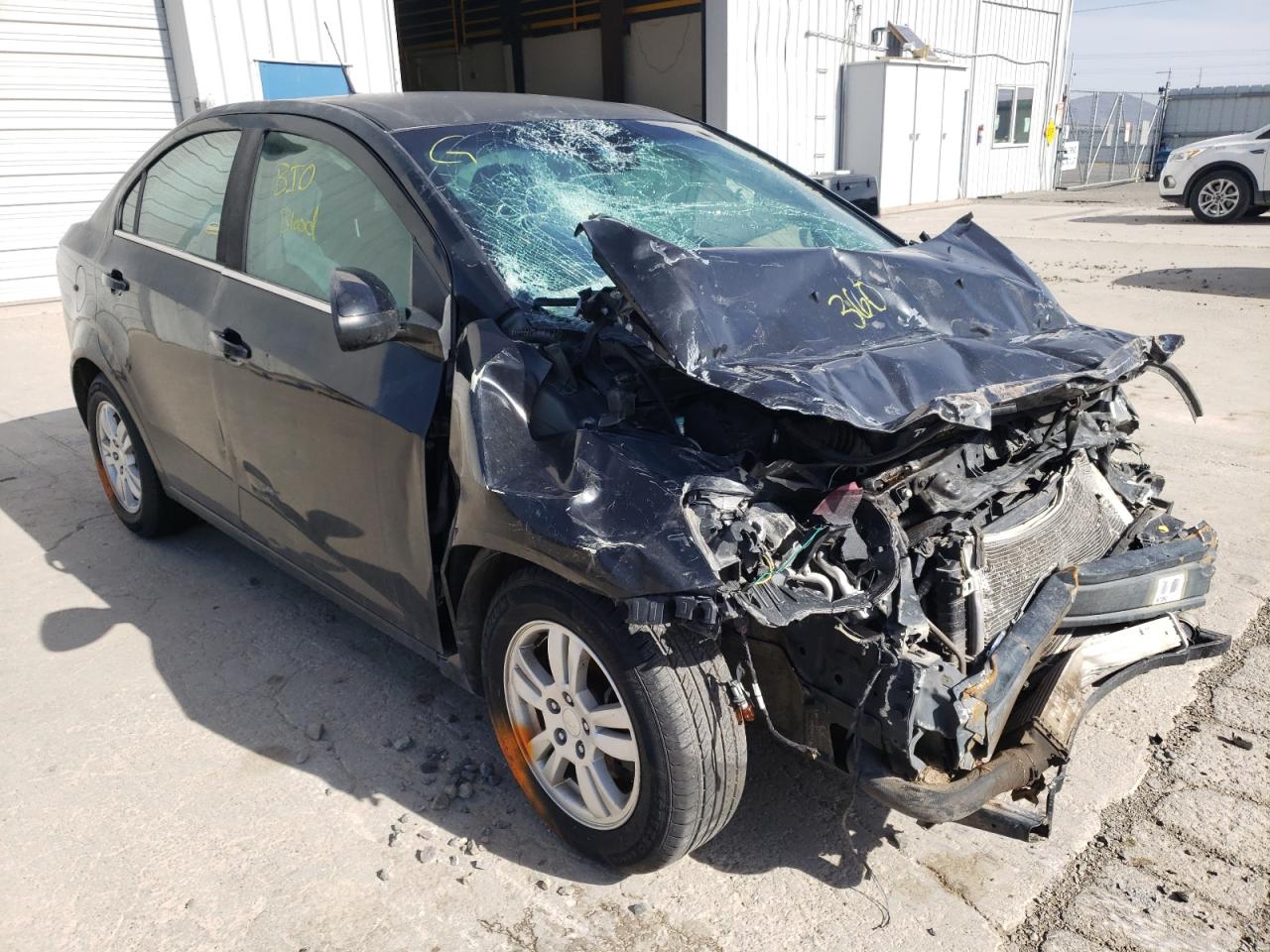 CHEVROLET SONIC LT 2013 with VIN 1G1JC5SB2D4132790 - Photo from auction