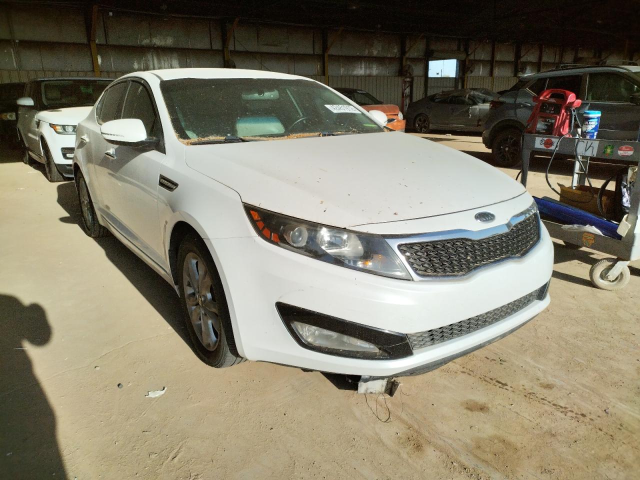 KIA OPTIMA EX 2011 with VIN KNAGN4A77B5055891 - Photo from auction