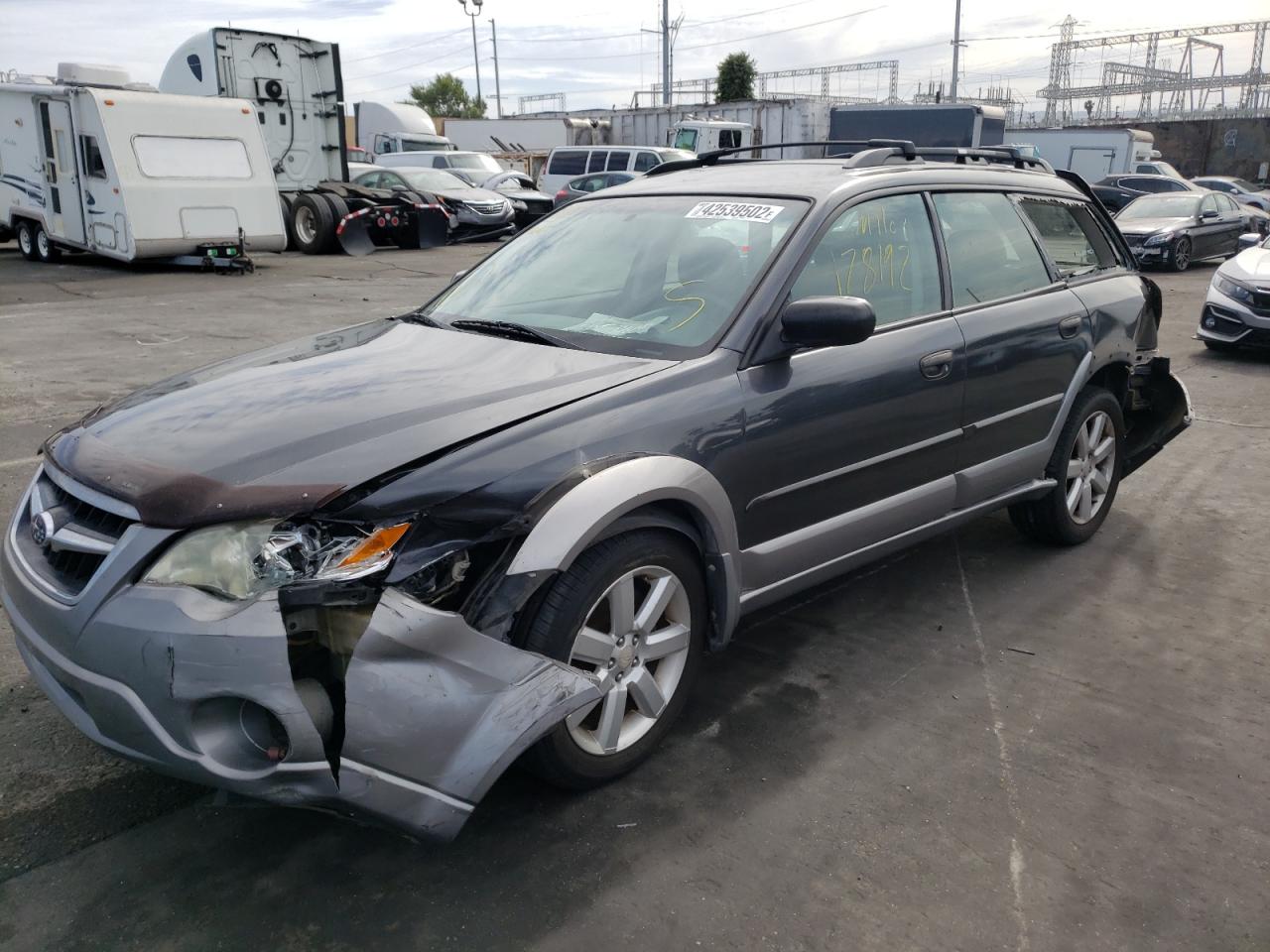 Photo 9 from auction – 2009 SUBARU OUTBACK 2. with VIN 4S4BP61C597329163
