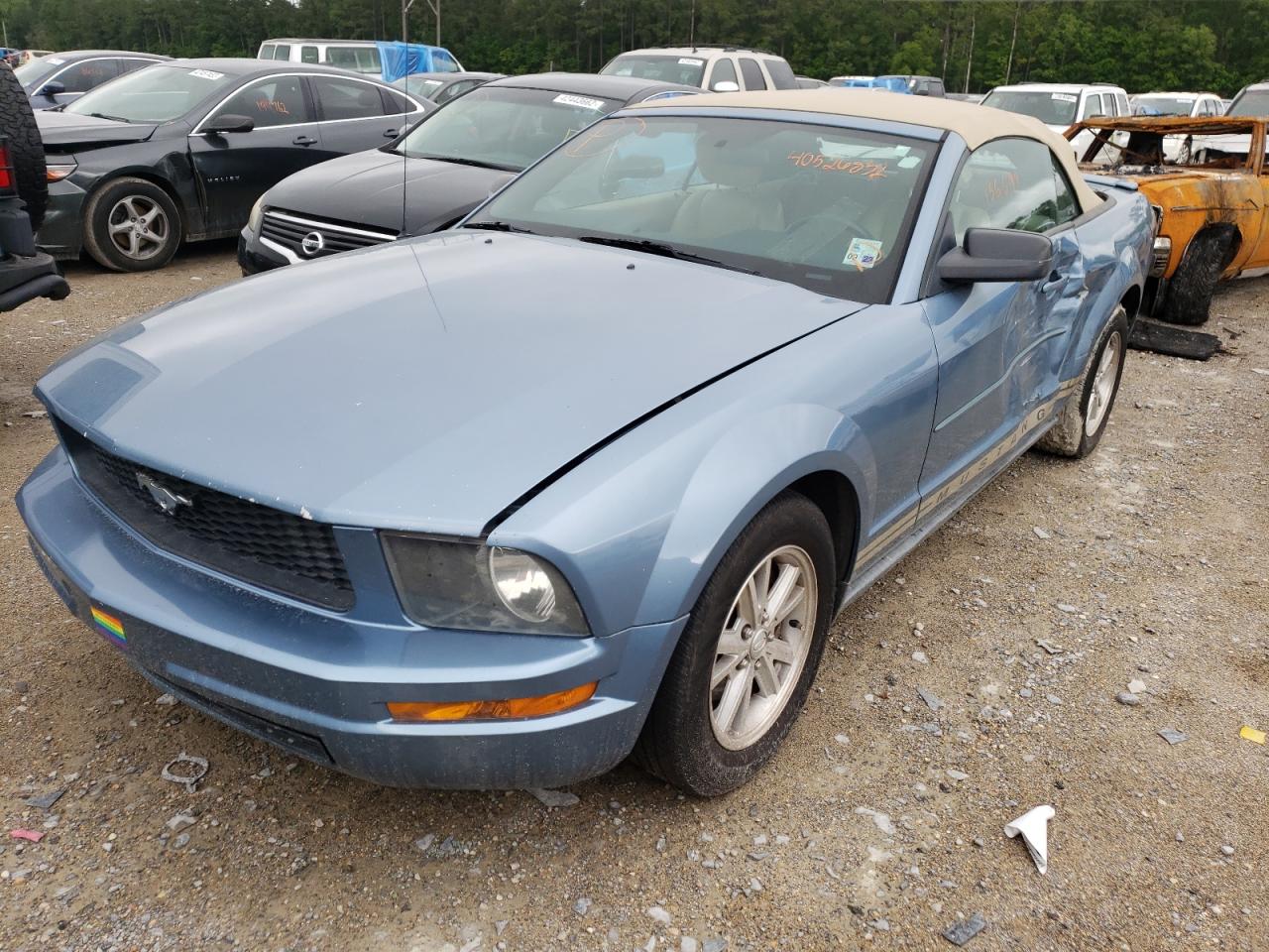 Photo 2 from auction – 2007 FORD MUSTANG with VIN 1ZVFT84N775301249