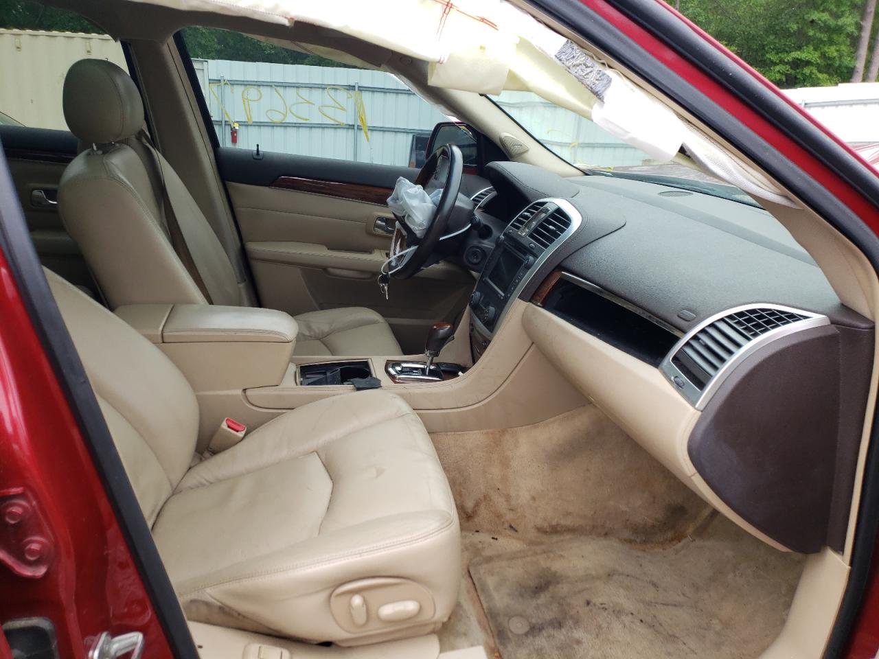 Photo 5 from auction – 2009 CADILLAC SRX with VIN 1GYEE637290116925