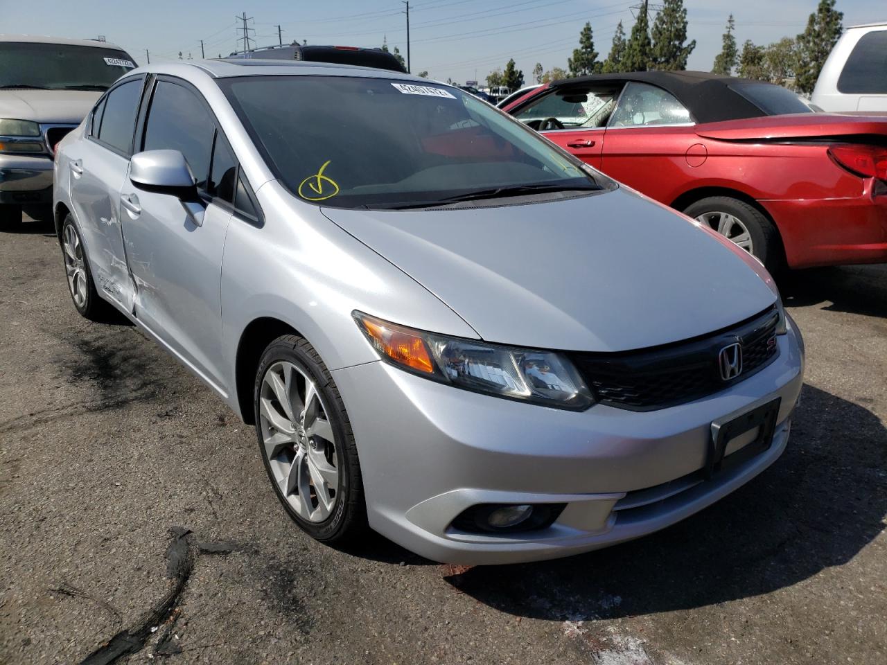 Zdjęcie 1 z aukcji – 2012 HONDA CIVIC SI z VIN 2HGFB6E50CH701537