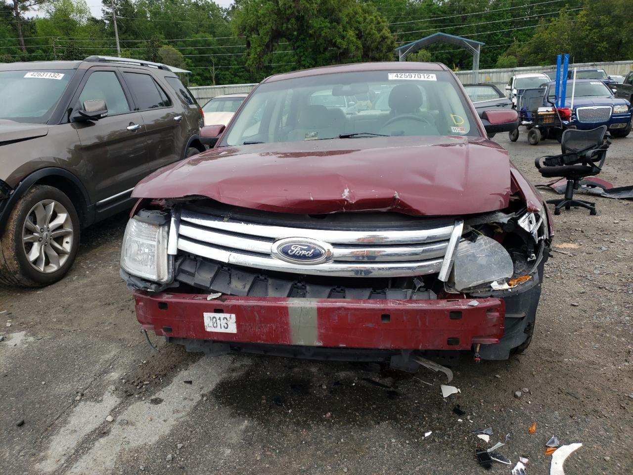 Photo 9 from auction – 2008 FORD TAURUS SEL with VIN 1FAHP24W28G145252
