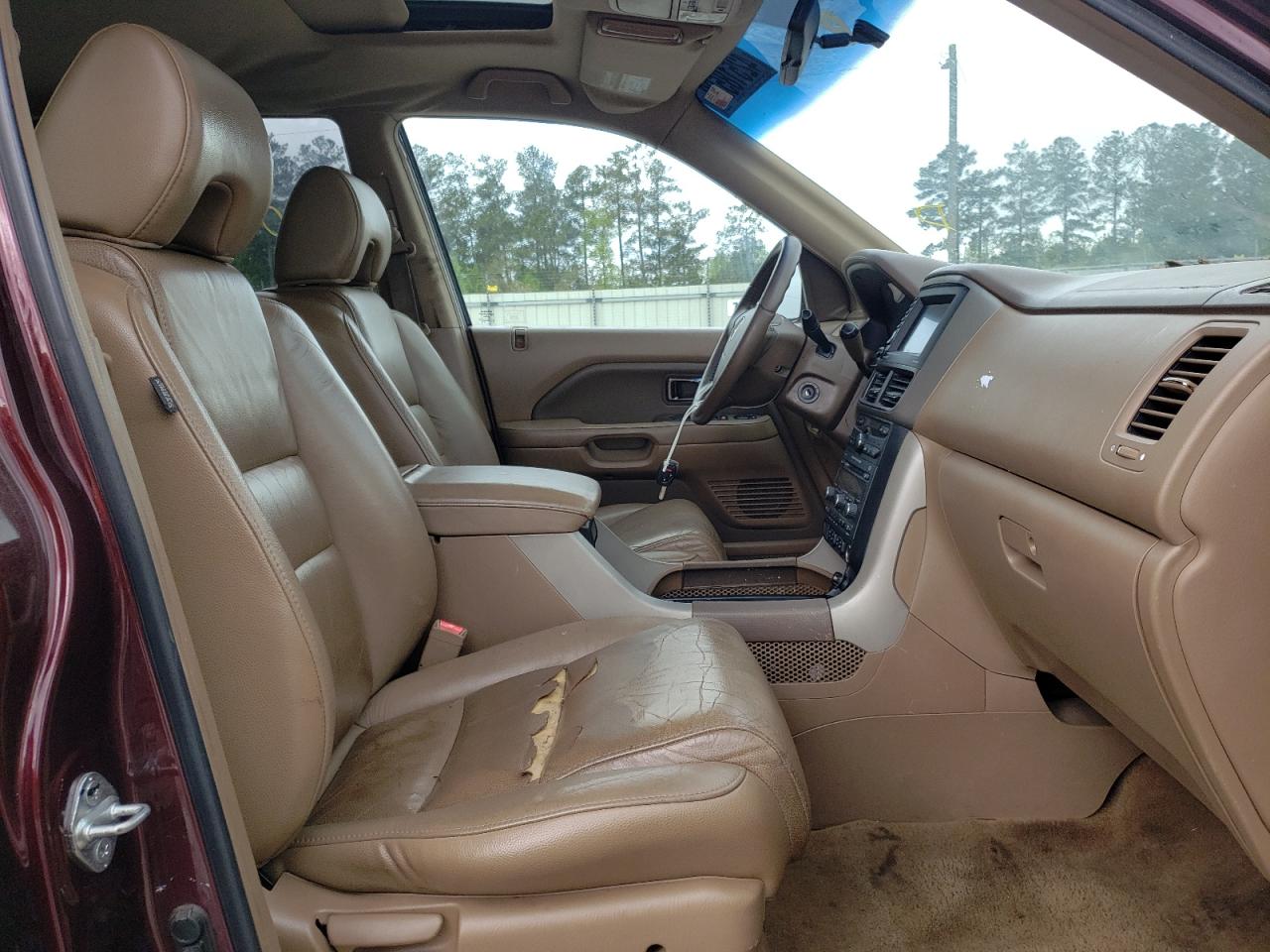 Photo 5 from auction – 2007 HONDA PILOT EXL with VIN 5FNYF28747B024960