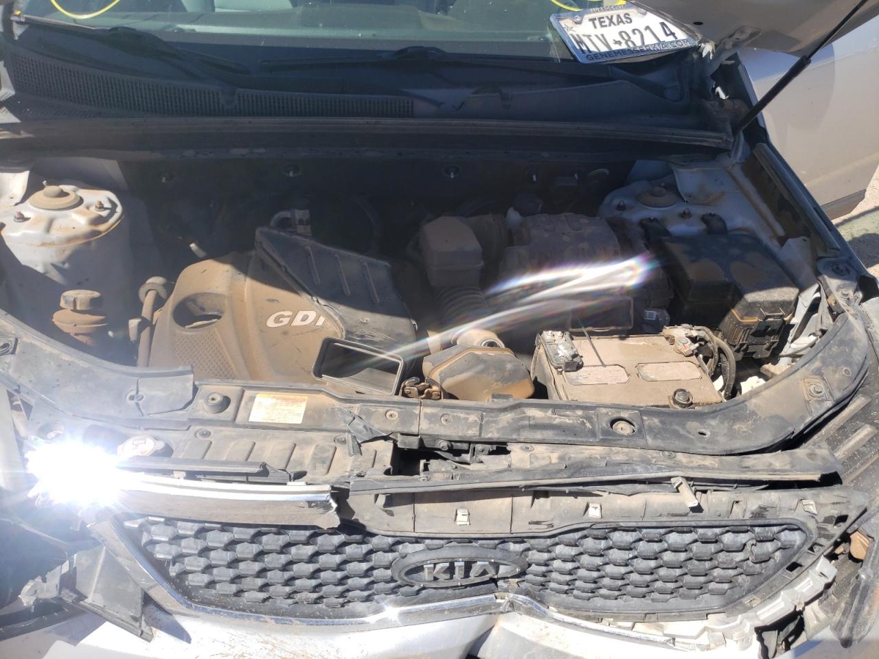 Photo 7 from auction – 2013 KIA SORENTO LX with VIN 5XYKT4A67DG415696