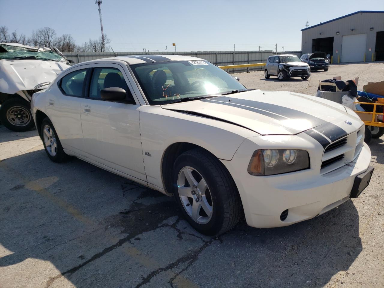 DODGE CHARGER 2008 with VIN 2B3KA43G68H333334 - Photo from auction