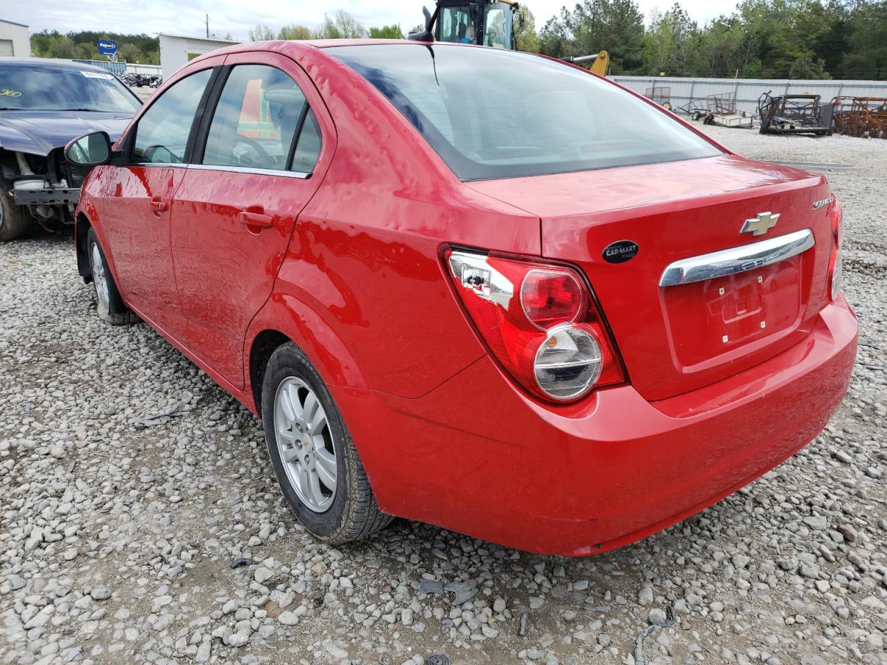Photo 3 from auction – 2012 CHEVROLET SONIC with VIN 1G1JC5SH6C4175564