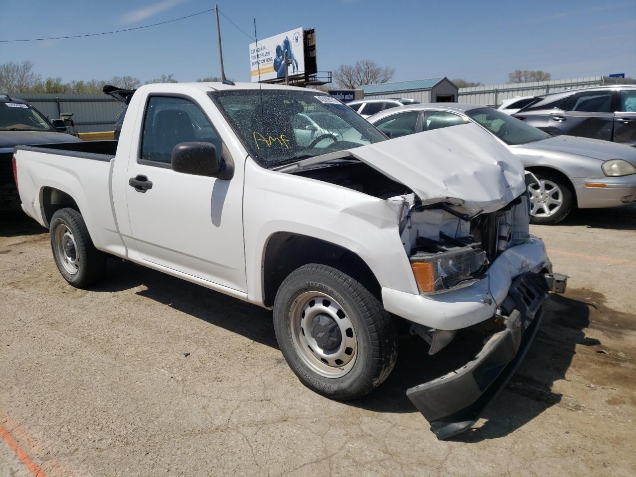 CHEVROLET COLORADO 2011 with VIN 1GCCSBF98B8135126 - Photo from auction
