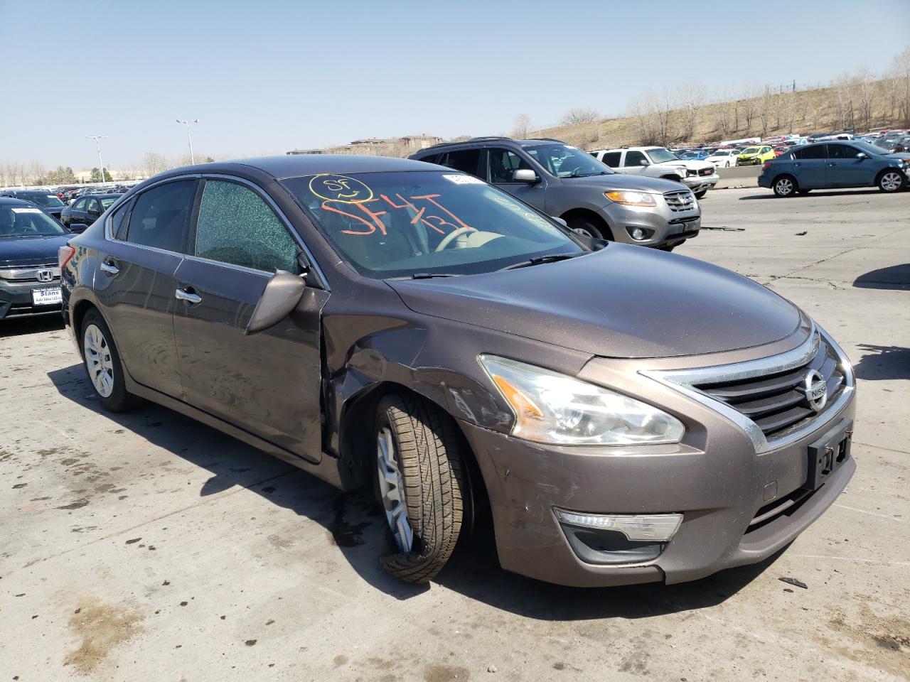NISSAN ALTIMA 2.5 2013 with VIN 1N4AL3AP7DN476804 - Photo from auction