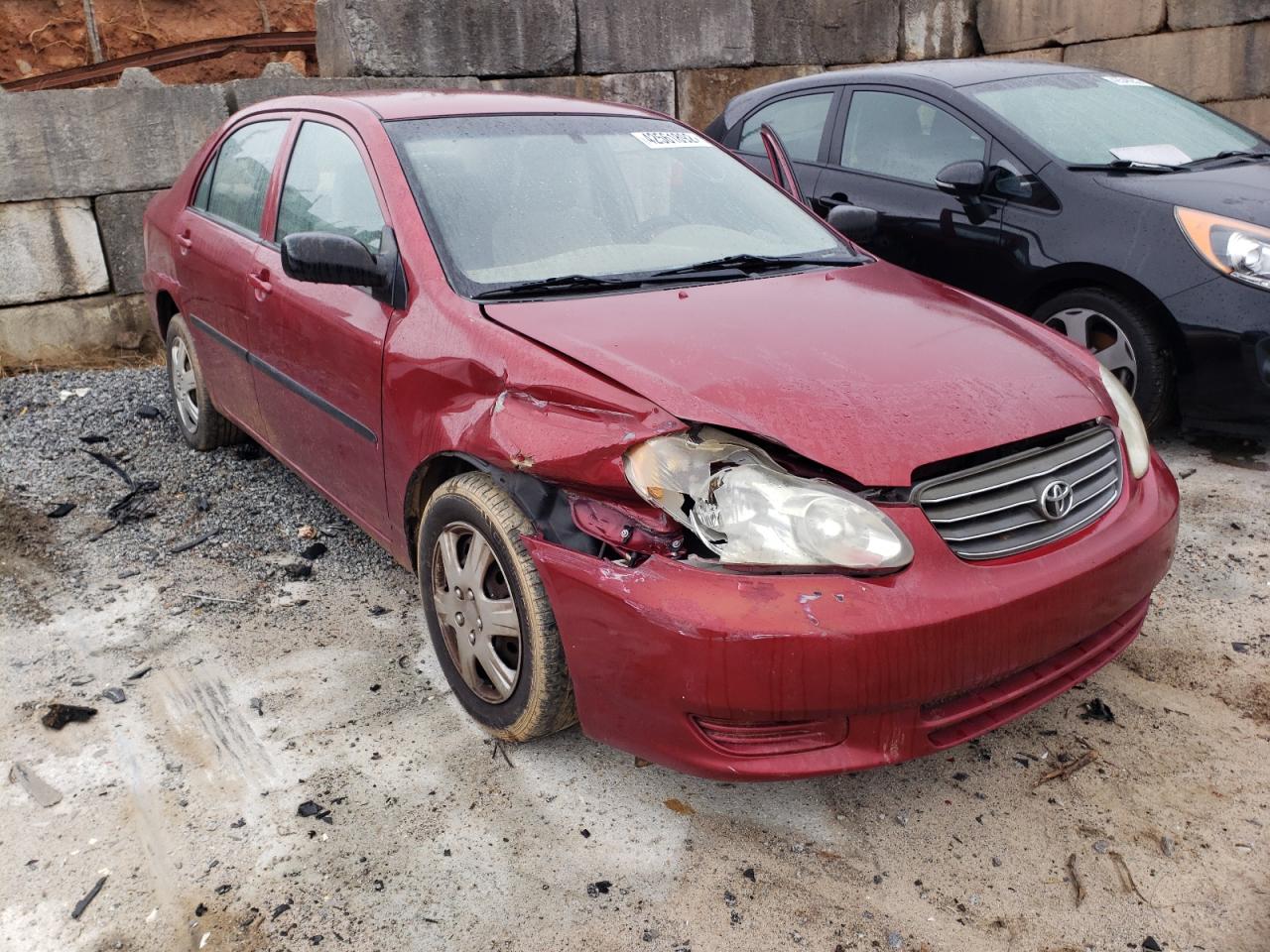 TOYOTA COROLLA CE 2004 with VIN 1NXBR32E04Z301063 - Photo from auction
