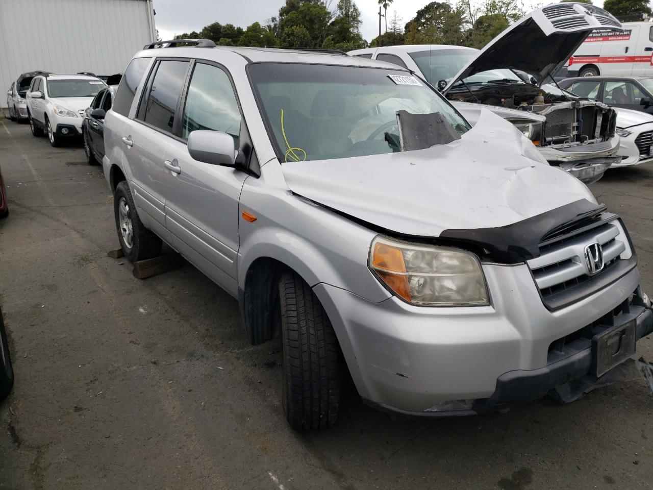 HONDA PILOT SE 2008 with VIN 5FNYF28378B013594 - Photo from auction