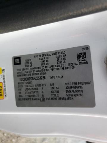 Photo 10 from auction – 2015 CHEVROLET SILVERADO with VIN 1GC0CUEG5FZ557236