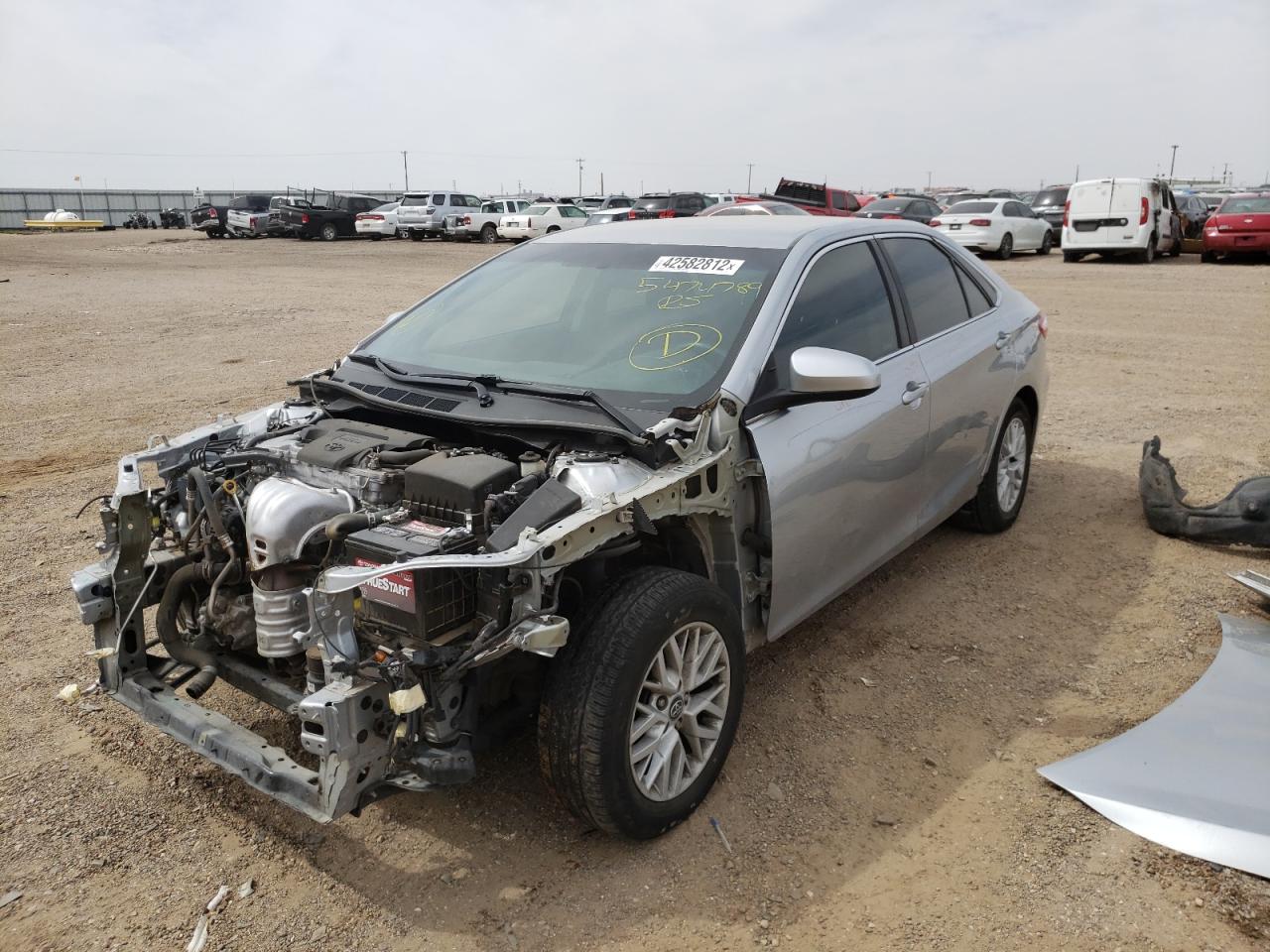 Photo 2 from auction – 2016 TOYOTA CAMRY LE with VIN 4T4BF1FK8GR574789