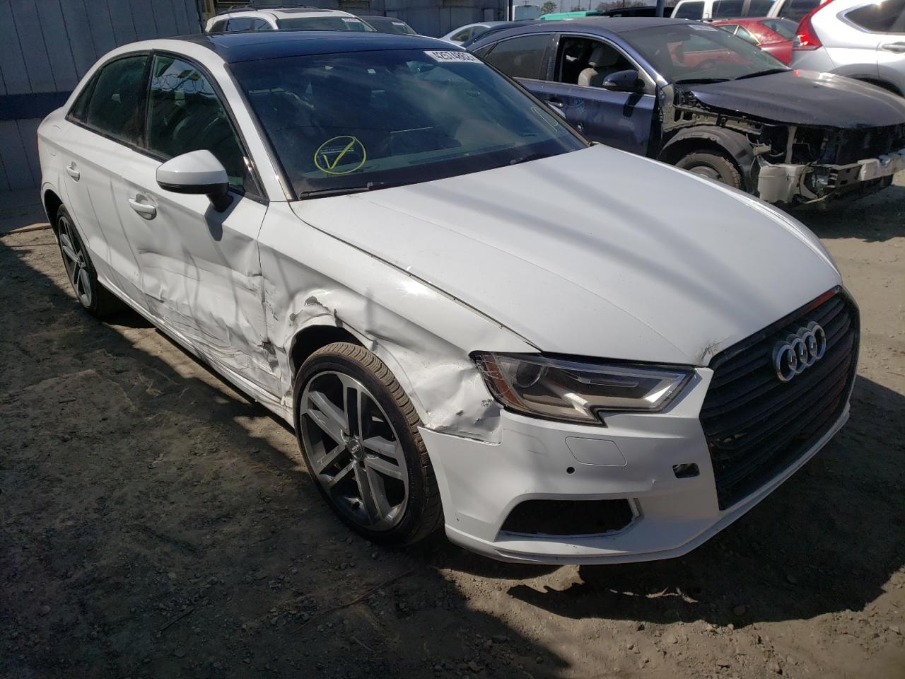 AUDI A3 PREMIUM 2020 with VIN WAUAUGFF7LA002479 - Photo from auction