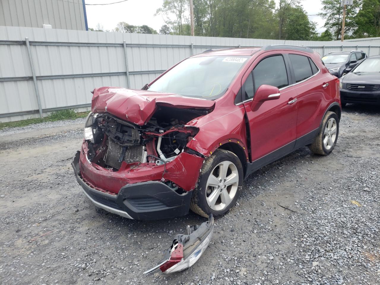 Photo 2 from auction – 2016 BUICK ENCORE with VIN KL4CJASB2GB645613