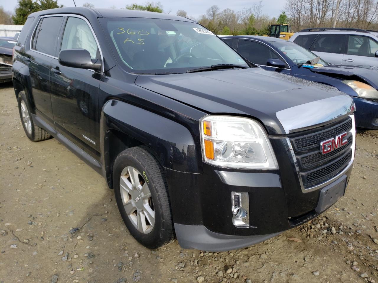 GMC TERRAIN SL 2013 with VIN 2GKFLREK4D6302991 - Photo from auction