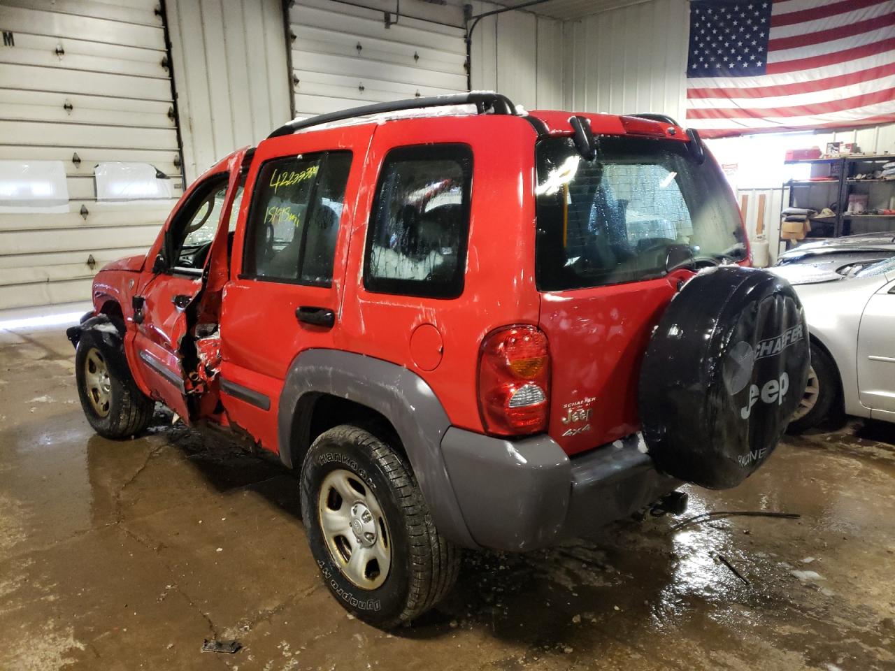 Photo 3 from auction – 2004 JEEP LIBERTY SP with VIN 1J4GL48K04W300959