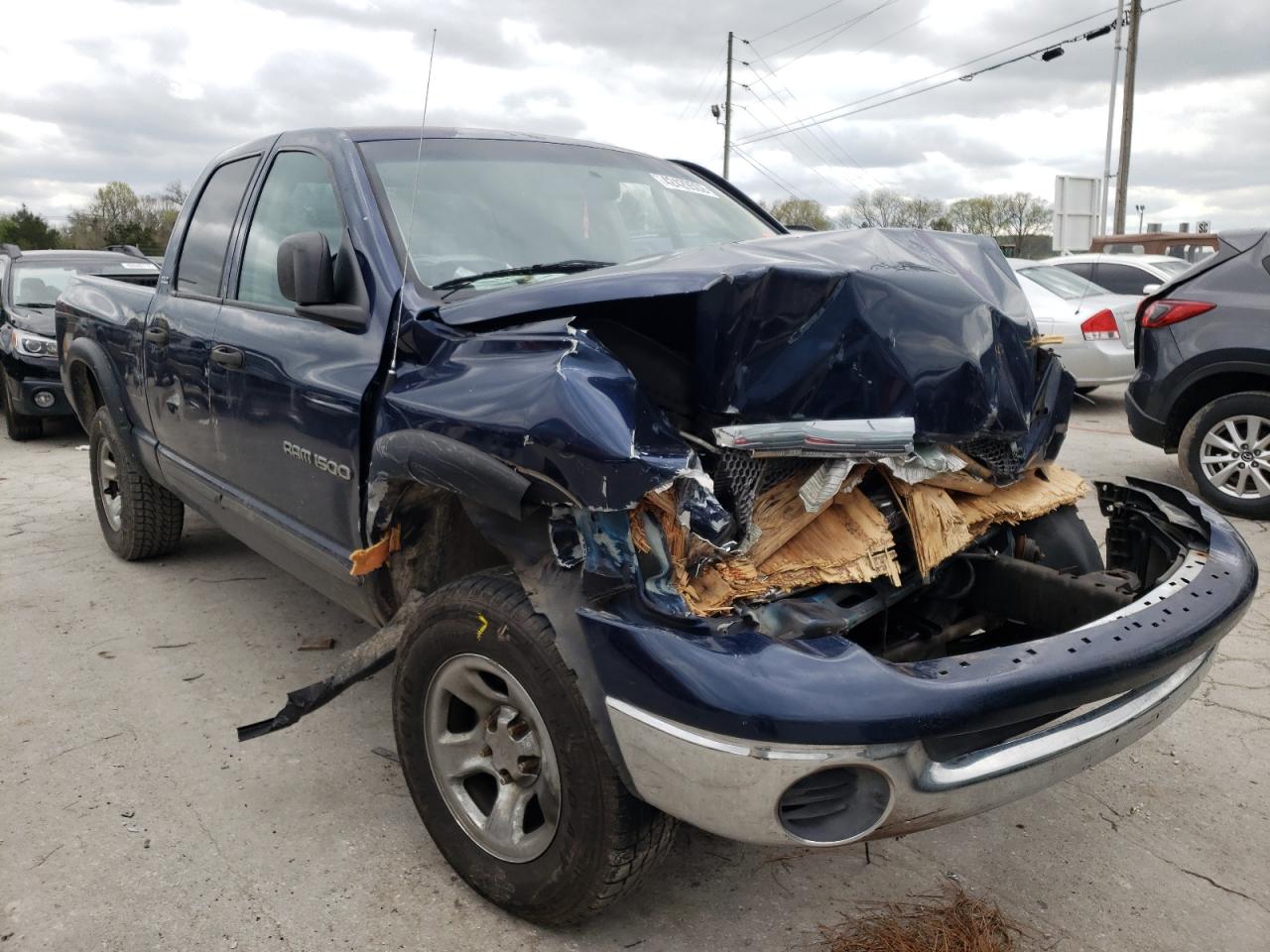DODGE RAM 1500 2002 with VIN 3D7HU18N42G117386 - Photo from auction