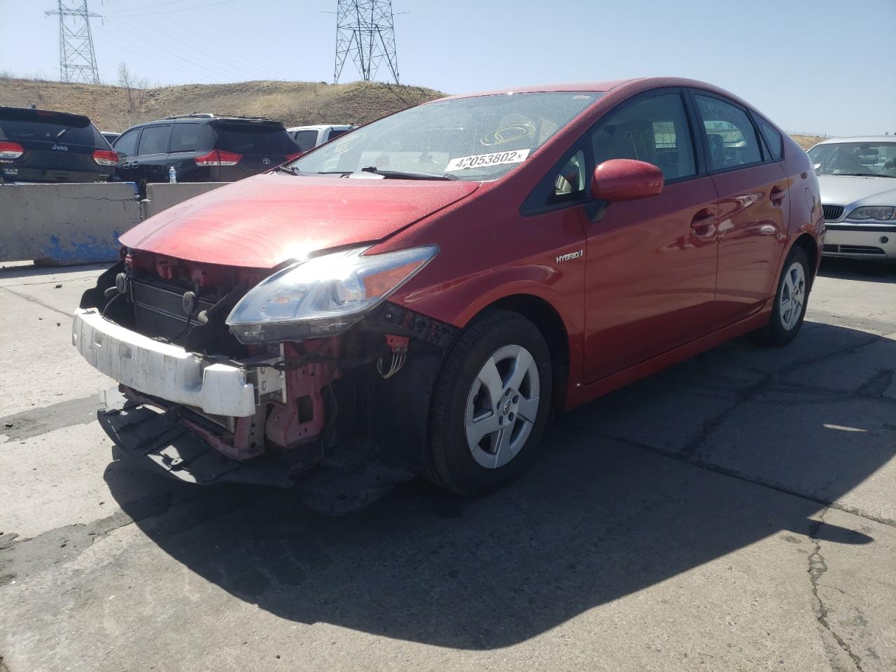 Photo 2 from auction – 2010 TOYOTA PRIUS with VIN JTDKN3DU9A0208680
