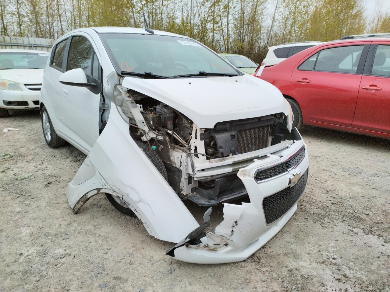 CHEVROLET SPARK 1LT 2013 with VIN KL8CD6S97DC582515 - Photo from auction