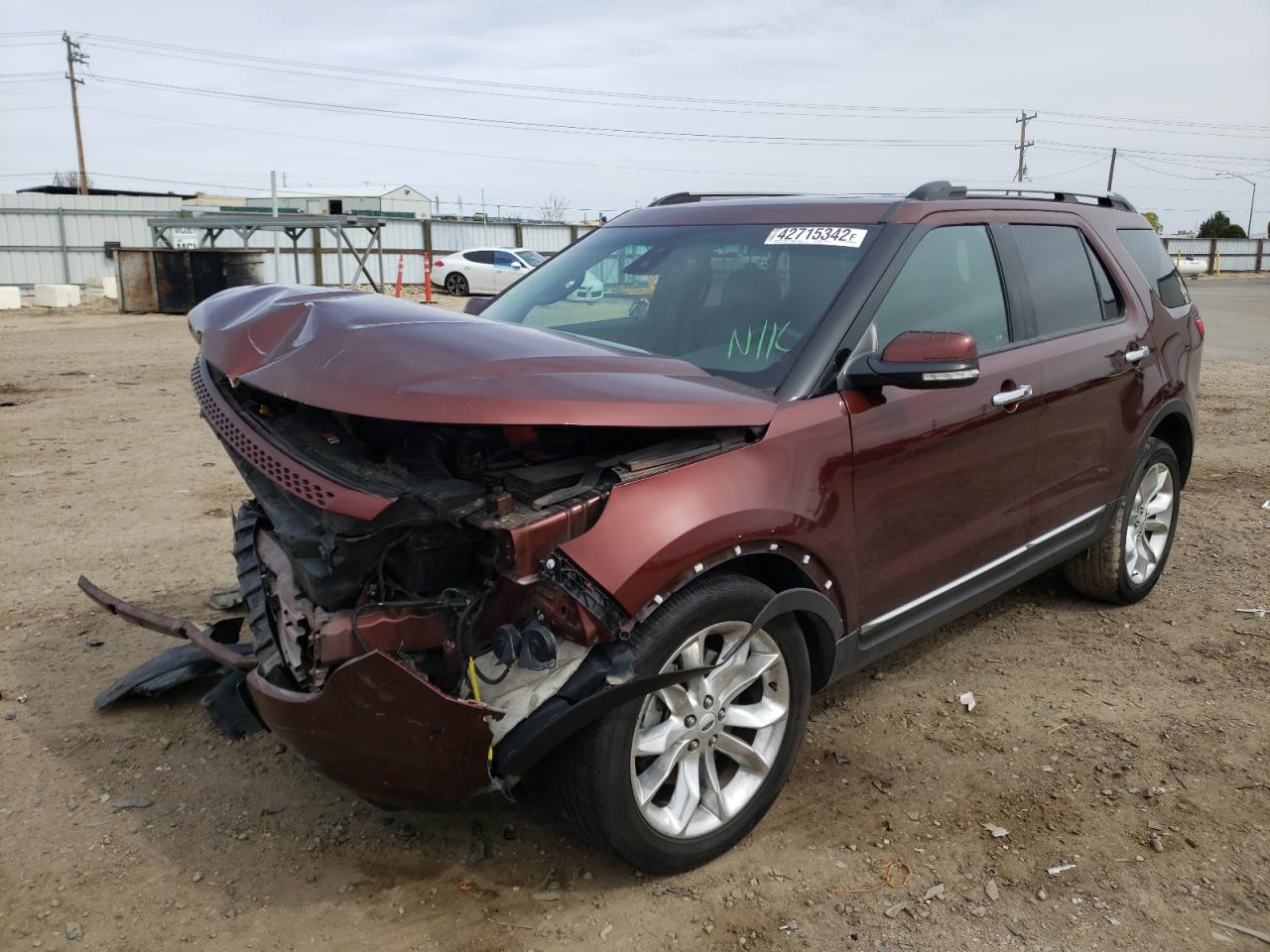Photo 2 from auction – 2015 FORD EXPLORER L with VIN 1FM5K8F86FGC13090