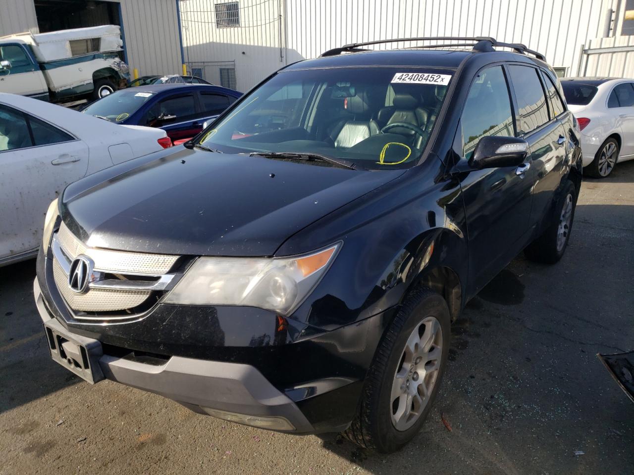 Photo 2 from auction – 2007 ACURA MDX with VIN 2HNYD28237H517141