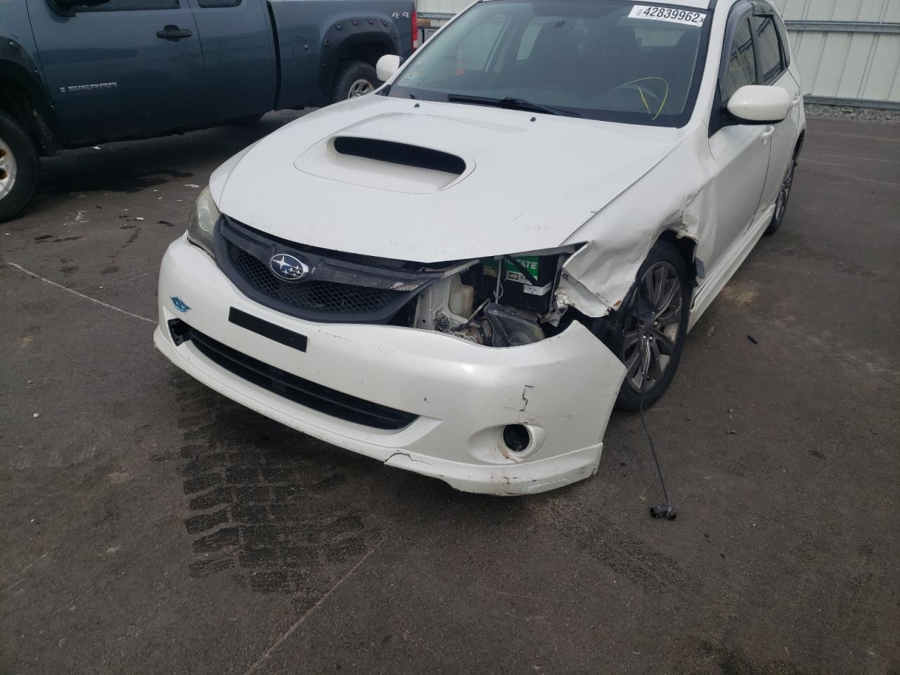 Photo 9 from auction – 2010 SUBARU IMPREZA WR with VIN JF1GH7G66AG808698