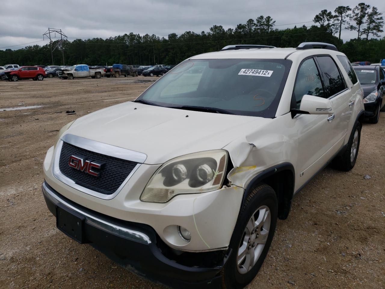 Photo 2 from auction – 2009 GMC ACADIA SLT with VIN 1GKER23DX9J165488