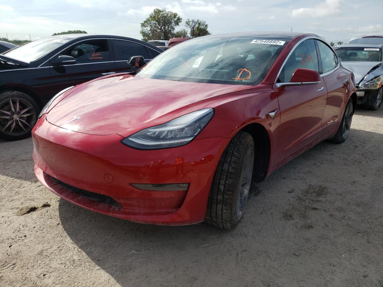 Photo 2 from auction – 2019 TESLA MODEL 3 with VIN 5YJ3E1EA8KF190740