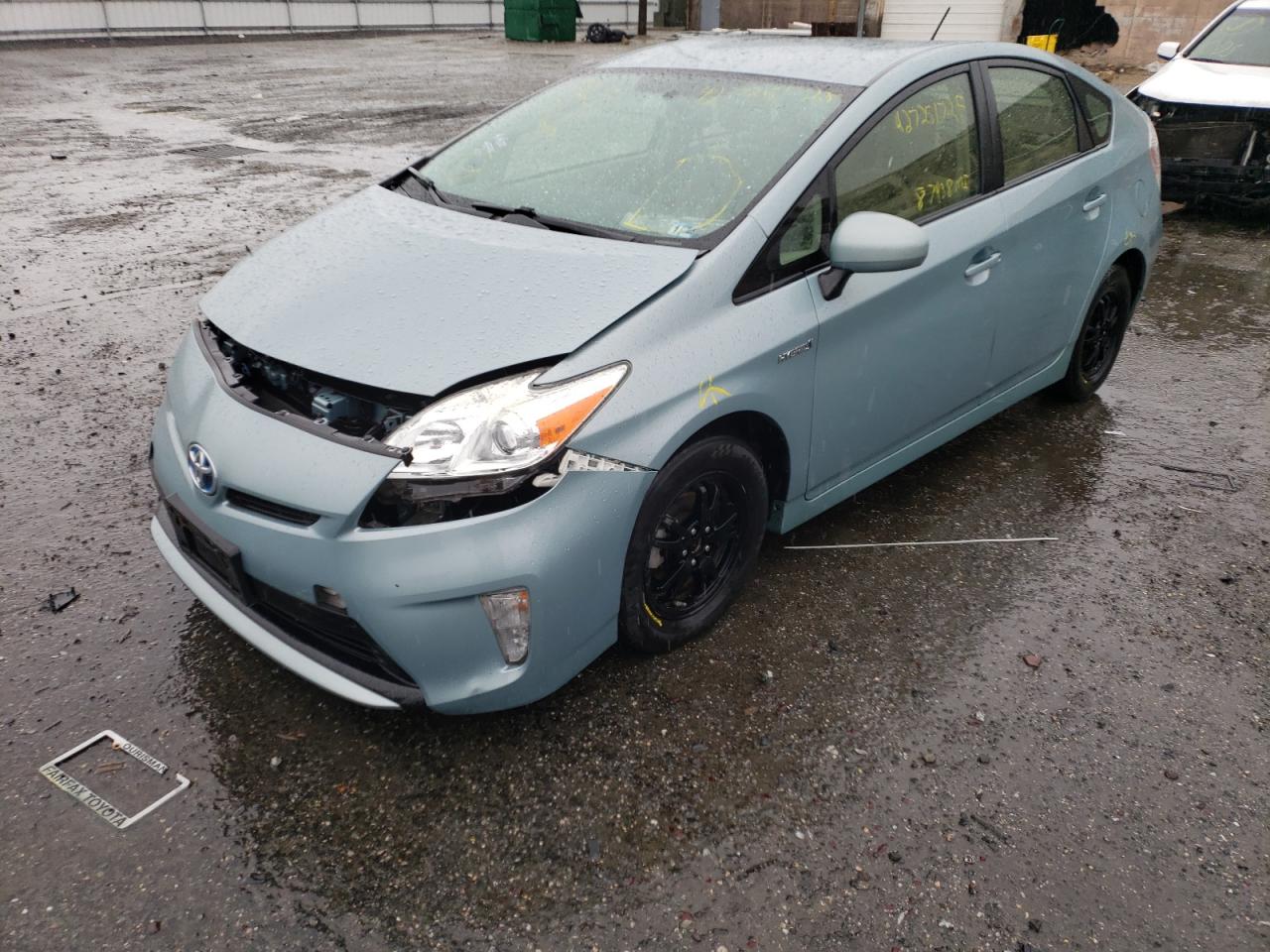 Photo 2 from auction – 2015 TOYOTA PRIUS with VIN JTDKN3DU3F1880252