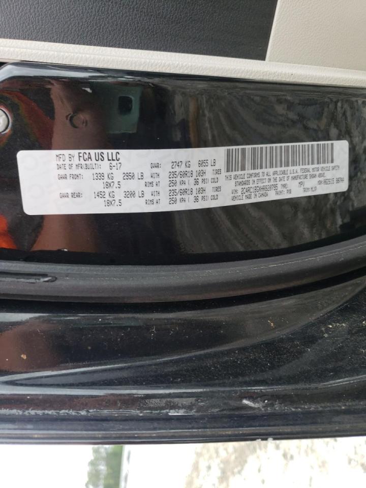 Photo 10 from auction – 2017 CHRYSLER PACIFICA T with VIN 2C4RC1BGXHR820795
