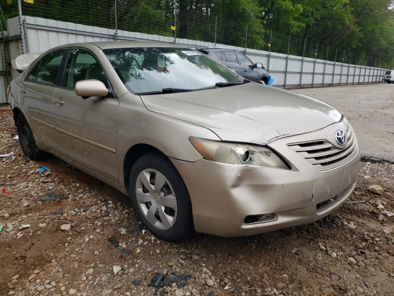 TOYOTA CAMRY CE 2007 with VIN 4T1BE46K37U628448 - Photo from auction