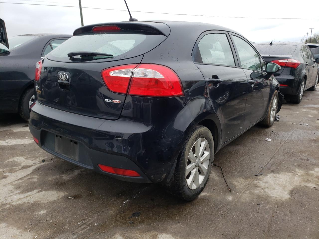Photo 4 from auction – 2013 KIA RIO EX with VIN KNADN5A36D6231056