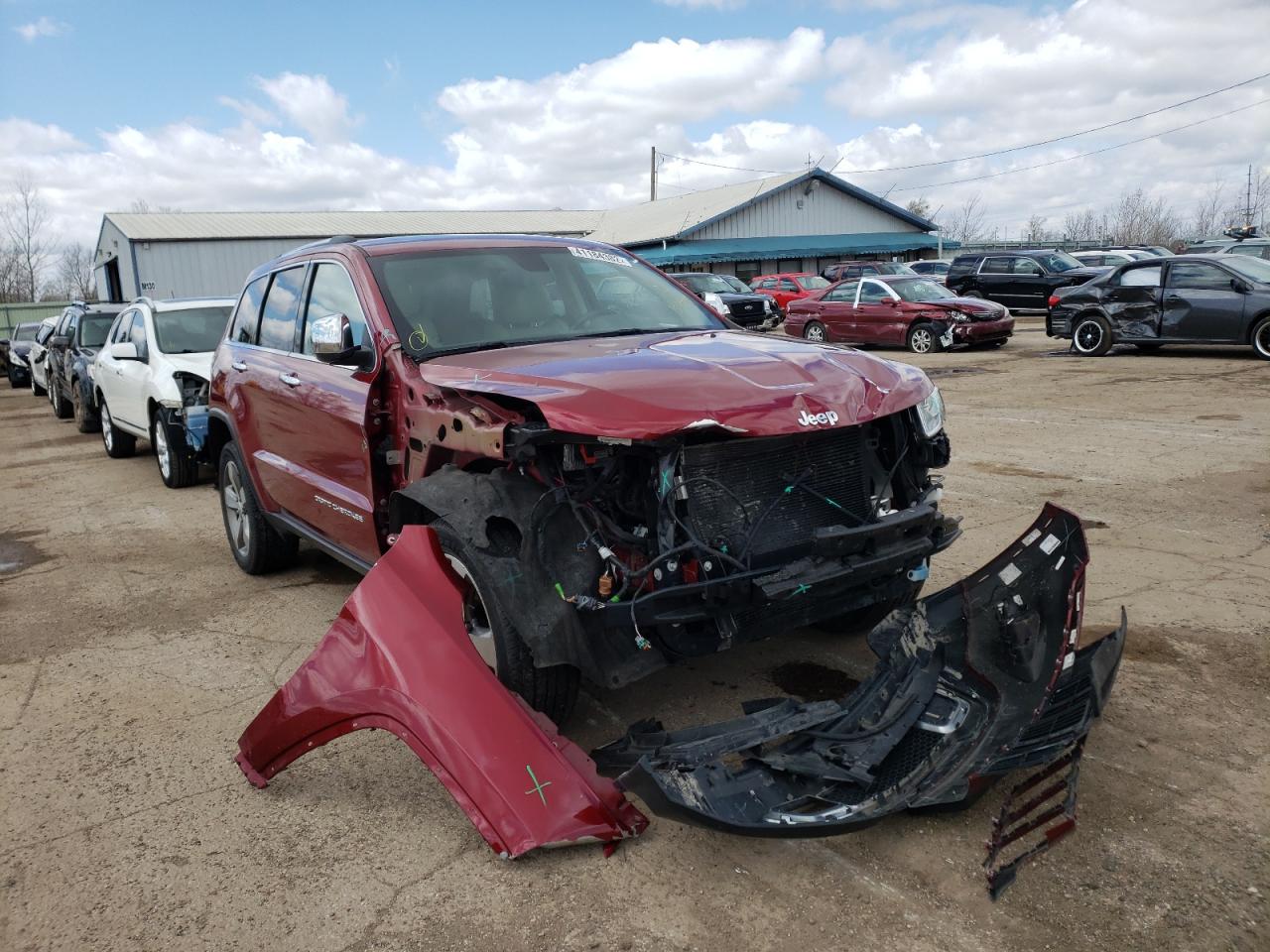 Photo 1 from auction – 2015 JEEP GRAND CHER with VIN 1C4RJFBG1FC159084