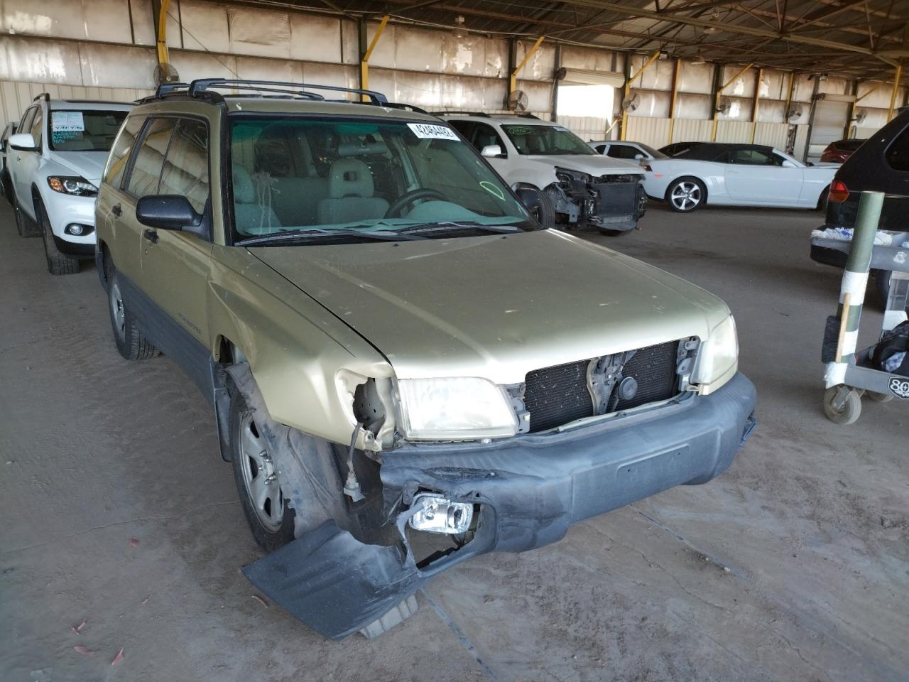 SUBARU FORESTER L 2002 with VIN JF1SF63572H731763 - Photo from auction