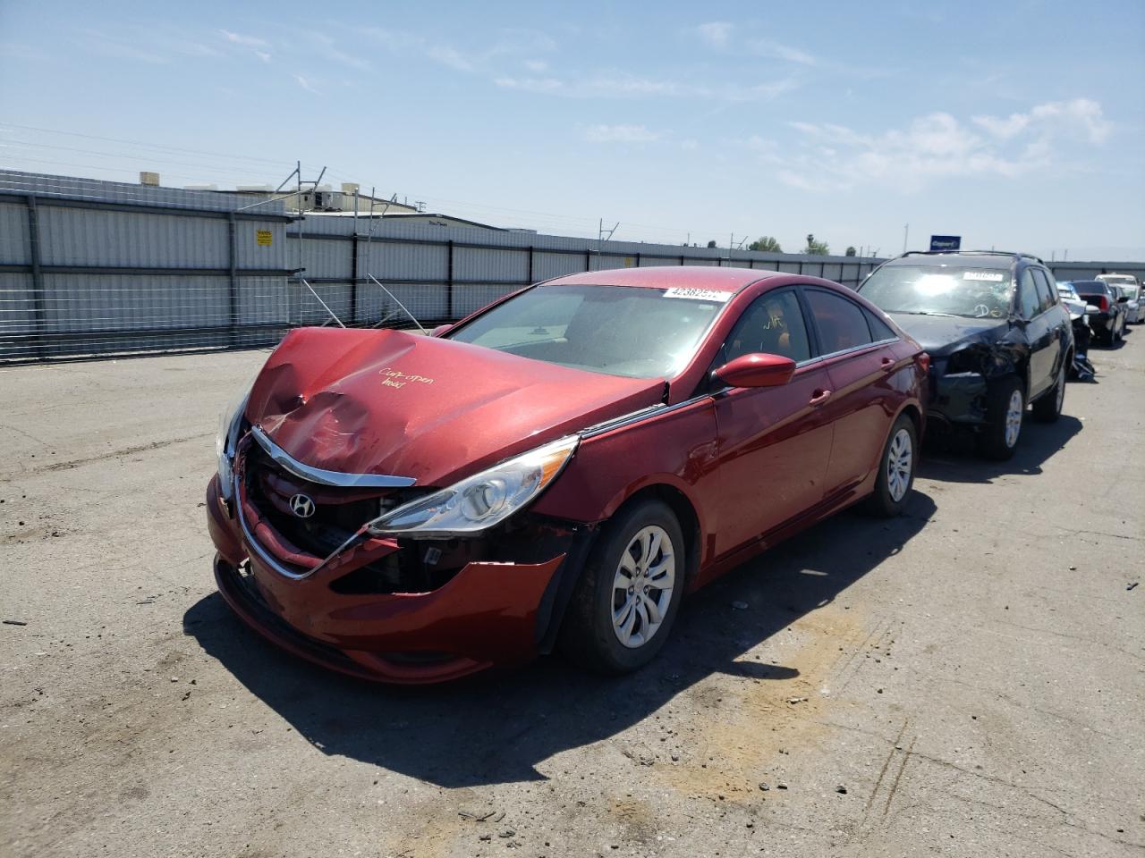 Photo 2 from auction – 2013 HYUNDAI SONATA GLS with VIN 5NPEB4AC4DH560175