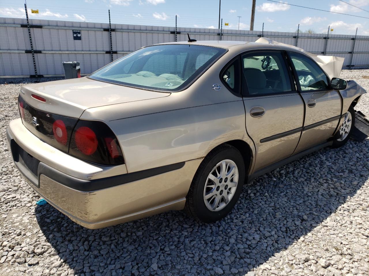 Photo 4 from auction – 2005 CHEVROLET IMPALA with VIN 2G1WF52E859395775