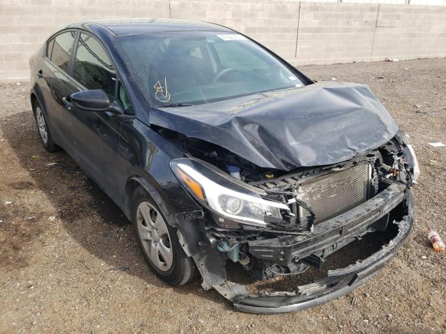 KIA FORTE LX 2017 with VIN 3KPFL4A7XHE064828 - Photo from auction