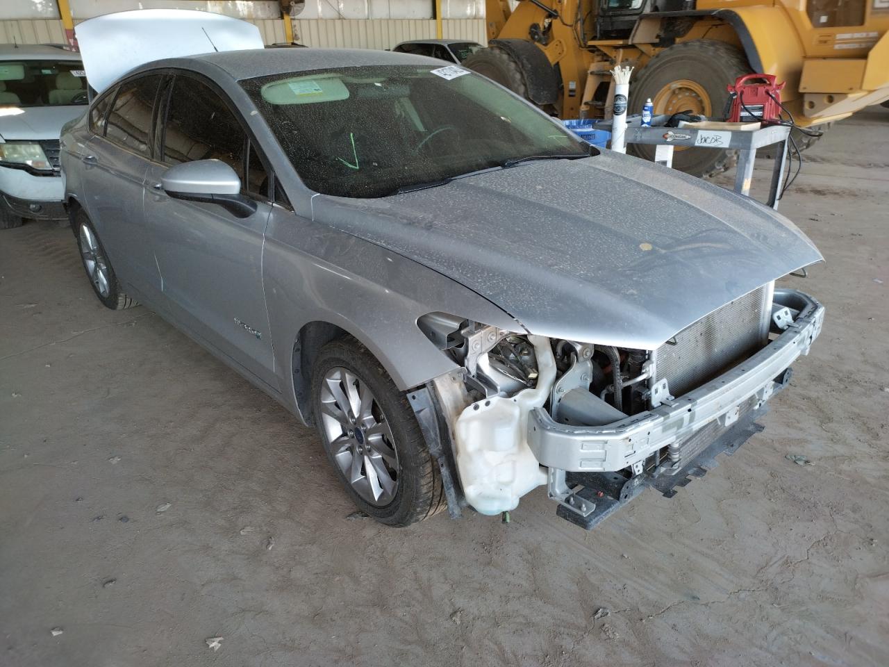 FORD FUSION SE 2017 with VIN 3FA6P0LU6HR324043 - Photo from auction