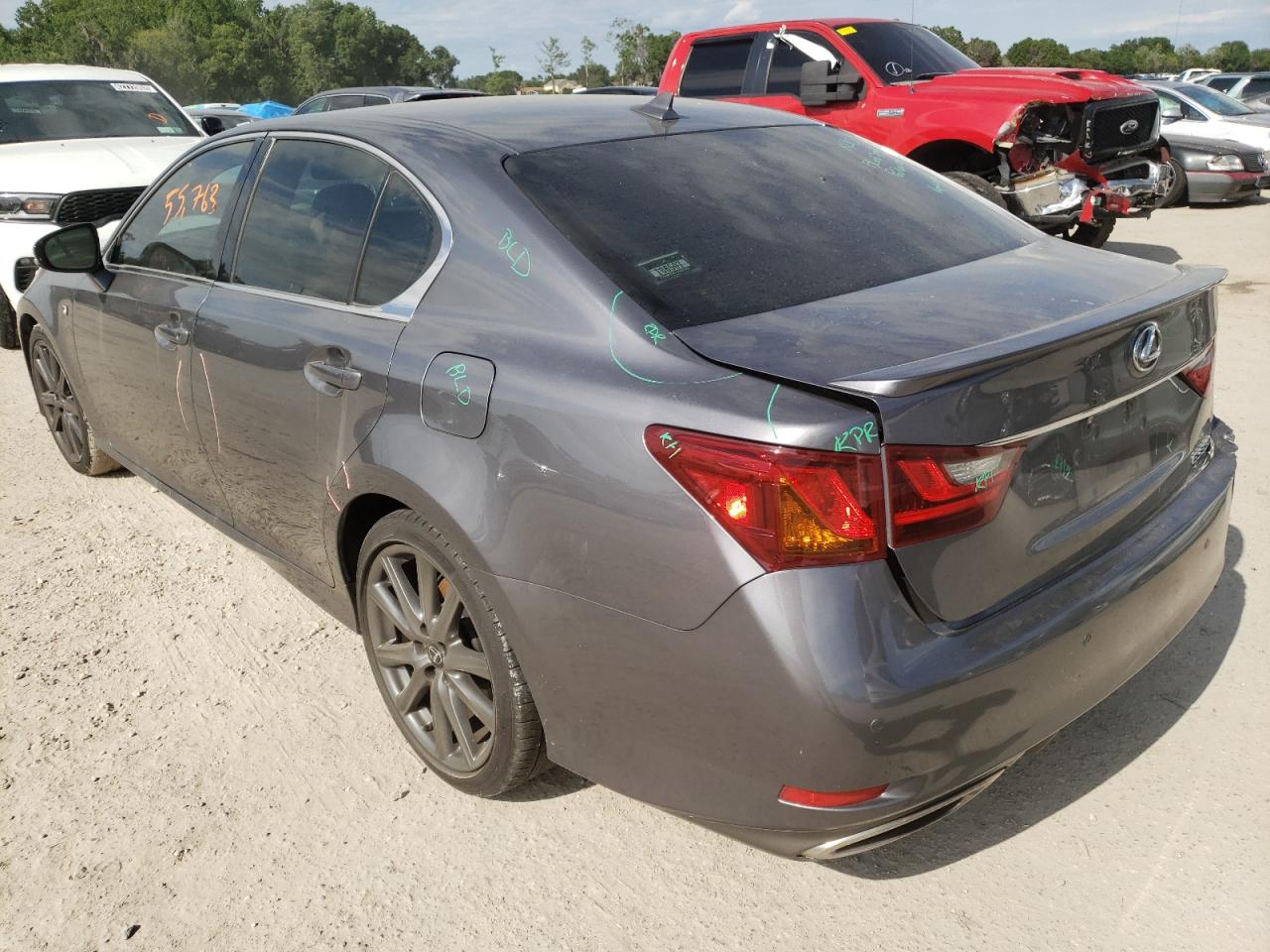 Photo 3 from auction – 2013 LEXUS GS 350 with VIN JTHBE1BL5D5016189