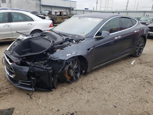 Photo 2 from auction – 2015 TESLA MODEL S with VIN 5YJSA1S22FF093365