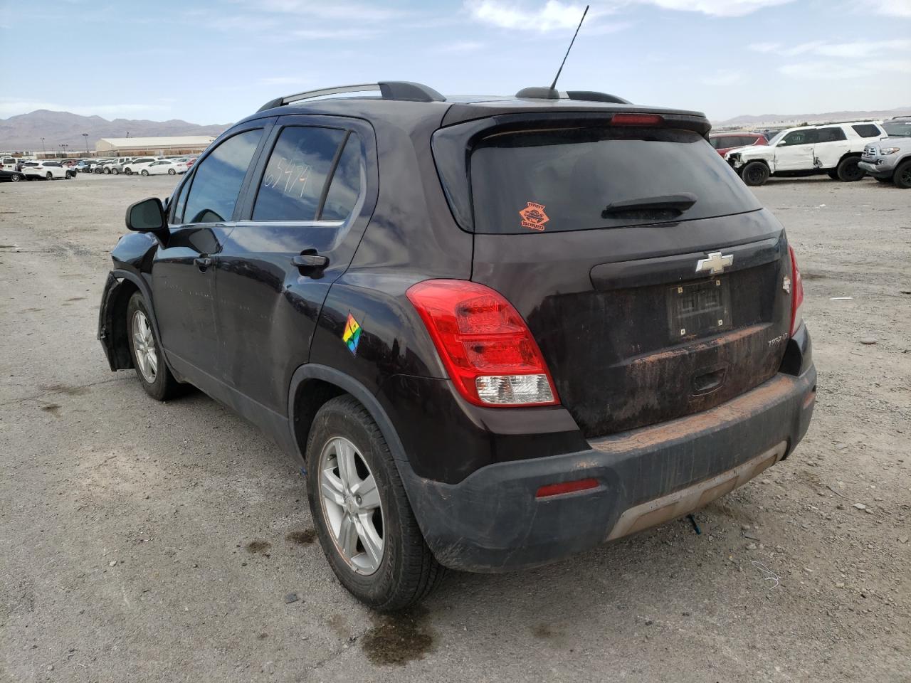 Photo 3 from auction – 2015 CHEVROLET TRAX 1LT with VIN KL7CJLSB1FB125822