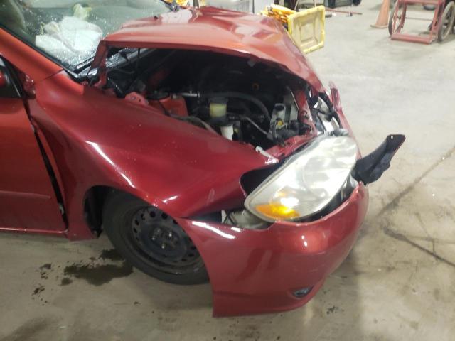 Photo 9 from auction – 2004 TOYOTA COROLLA CE with VIN 2T1BR32E94C252429