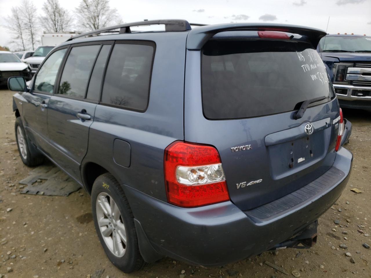 Photo 3 from auction – 2006 TOYOTA HIGHLANDER with VIN JTEEW21AX60005928