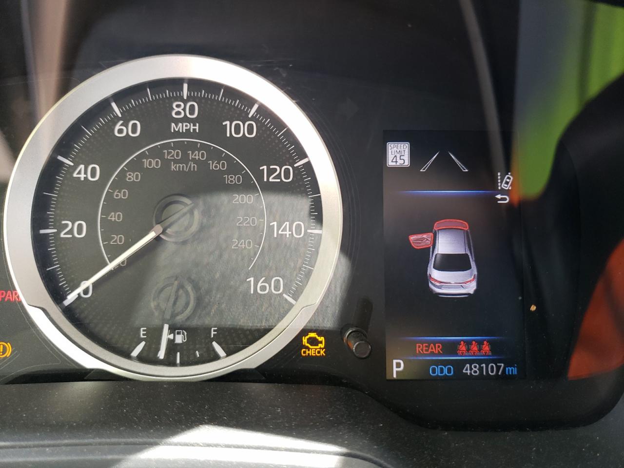 Photo 8 from auction – 2020 TOYOTA COROLLA LE with VIN 5YFEPRAE7LP121005