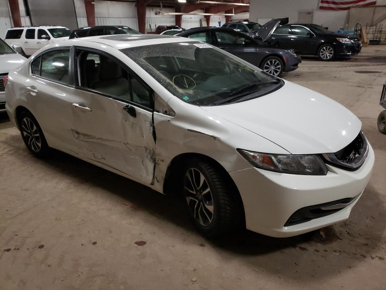 HONDA CIVIC EX 2015 with VIN 19XFB2F80FE003218 - Photo from auction