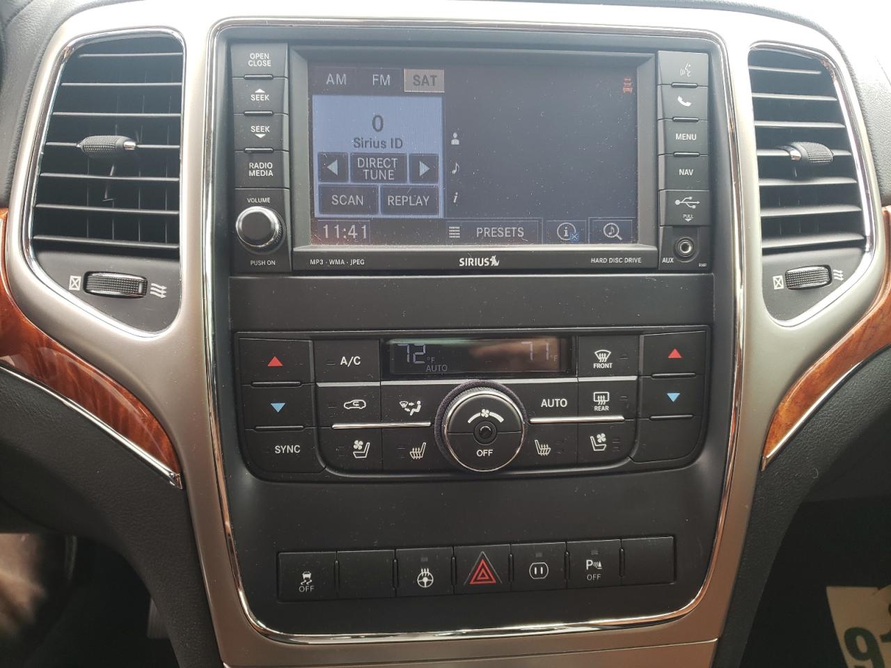 Photo 9 from auction – 2012 JEEP GRAND CHER with VIN 1C4RJECG0CC125304