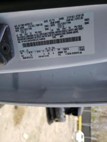 Photo 10 from auction – 2014 FORD ESCAPE SE with VIN 1FMCU9GX0EUC14605