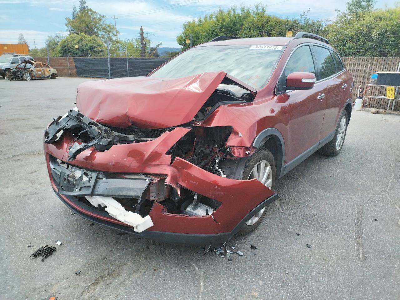 Photo 2 from auction – 2007 MAZDA CX-9 with VIN JM3TB38C870103904