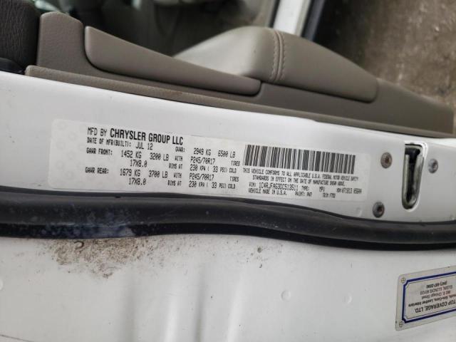 Photo 10 from auction – 2013 JEEP GRAND CHER with VIN 1C4RJFAG3DC513511